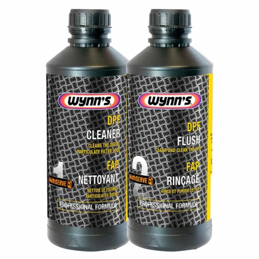 Wynn's DPF再生＆インジェクタークリーナーセット WYNNS DPF Cleaner + DPF Flush Professional Formula очиститель и