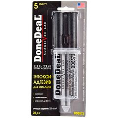 Done Deal 5 min Steel Weld Epoxy Adhesive серый 5-минутный эпокси-адгезив для металлов 28.4 г