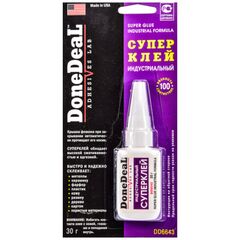 Done Deal Super Glue Industrial Formula индустриальный супер клей 30 г