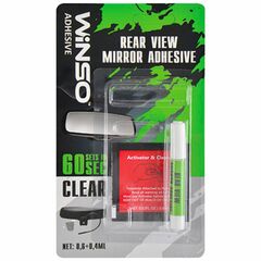 WINSO Rear View Mirror Adhesive 60-секундный адгезив для зеркал заднего вида 0.6 мл