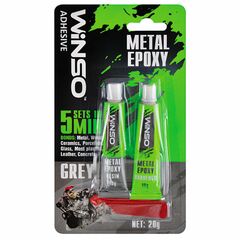 WINSO Metal Epoxy двухкомпонентный эпоксидный клей 20 г