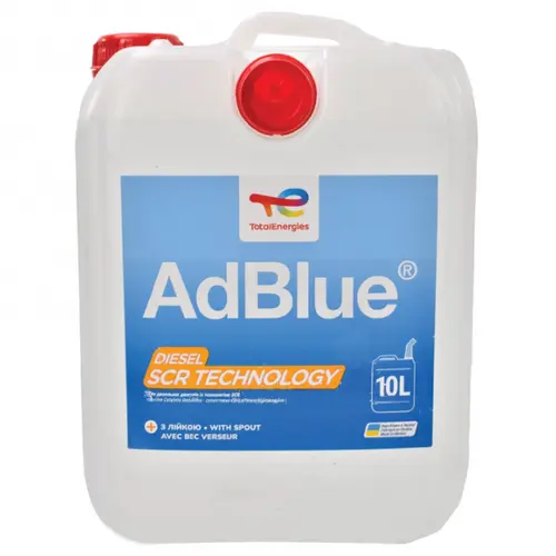 Жидкость AdBlue Total Diesel SCR Technology 10 л, Количество: 10 л