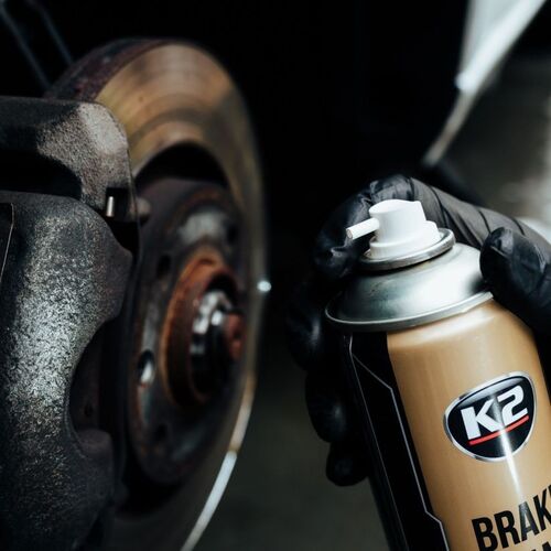 K2 BRAKE CLEANER очищувач гальм та деталей гальмівної системи 500 мл, зображення 3