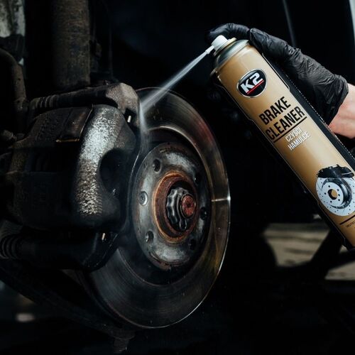 K2 BRAKE CLEANER очищувач гальм та деталей гальмівної системи 600 мл, зображення 2