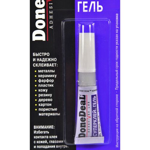 Done Deal Super Glue Gel супер клей гель 2 г, изображение 2