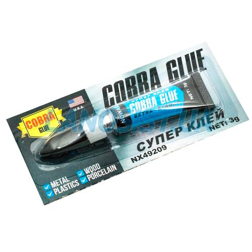 NOWAX Super Glue Extra Strong універсальний секундний супер клей 3 г, зображення 2