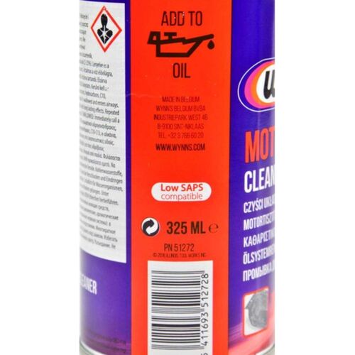 WYNNS Motor Cleaner 5-минутная промывка очиститель системы смазки перед заменой масла 325 мл, изображение 4