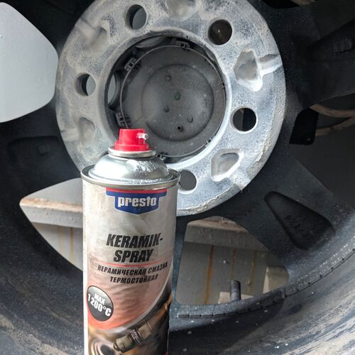 Presto Keramik Spray керамічна термостійка мастило для ABS і ASR 400 мл, зображення 5