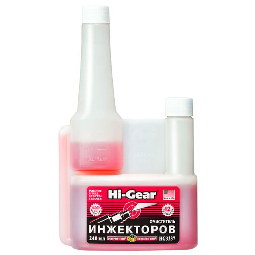 Hi-Gear Injector & Fuel System Cleaner очиститель инжекторов и системы питания бензиновых ДВС с SMT2 240 мл