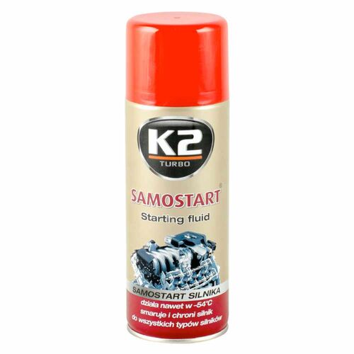 K2 Samostart Starting Fluid быстрый запуск двигателя 400 мл