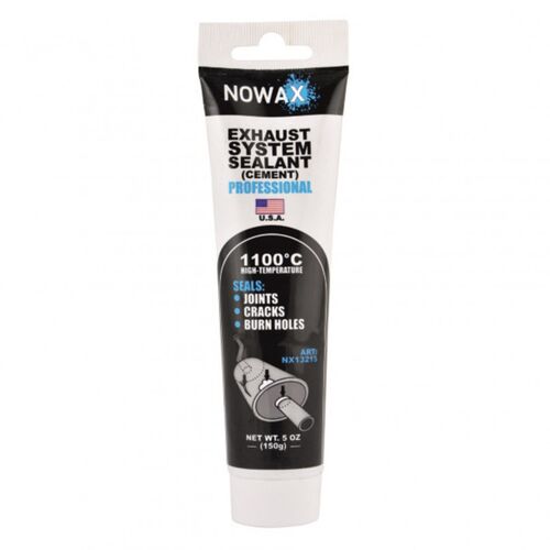 NOWAX Muffler Cement +1200⁰C герметик для ремонту глушника та вихлопної системи 150 г