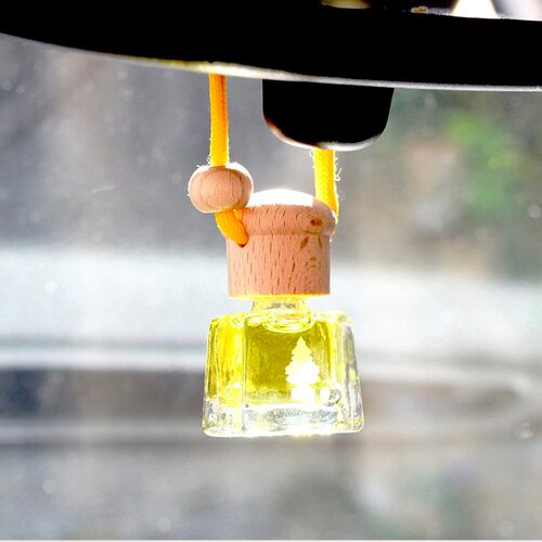 Little Trees Bottle Lemon Air Freshener підвісний ароматизатор у пляшці із запахом лимону, зображення 5