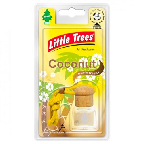 Little Trees Bottle Coconut Air Freshener підвісний ароматизатор у пляшці із запахом кокосу