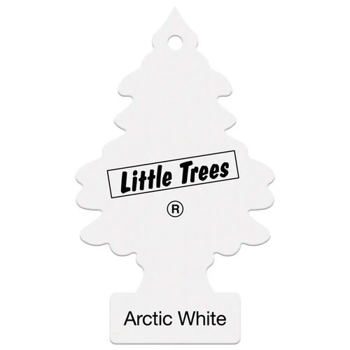 Little Trees Arctic White Air Freshener ароматизатор ялинка із запахом біла Арктика, зображення 2