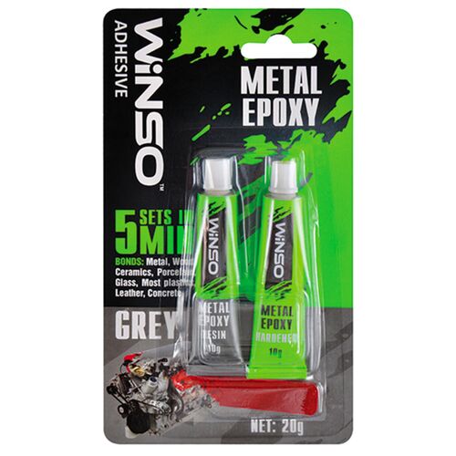 WINSO Metal Epoxy двухкомпонентный эпоксидный клей 20 г