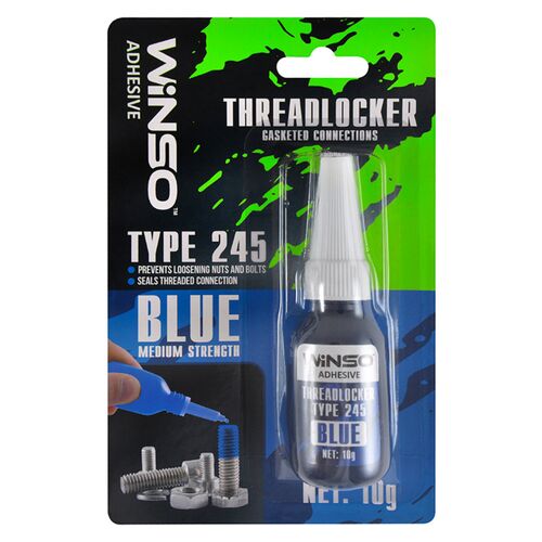 WINSO Threadlocker Type 245 Blue фіксатор різьблення 10 г