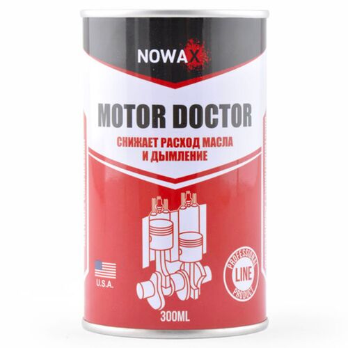NOWAX Motor Doctor присадка в масло для снижения расхода топлива +анти дым 300 мл