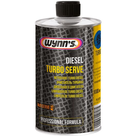WYNNS Diesel Turbo Serve Professional Formula очиститель турбины дизельных двигателей (турбо-дизеля) 1000 мл