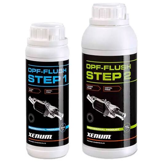 XENUM DPF Flush (Step 1+ Step 2) набор для чистки сажевого фильтра 1.5 л