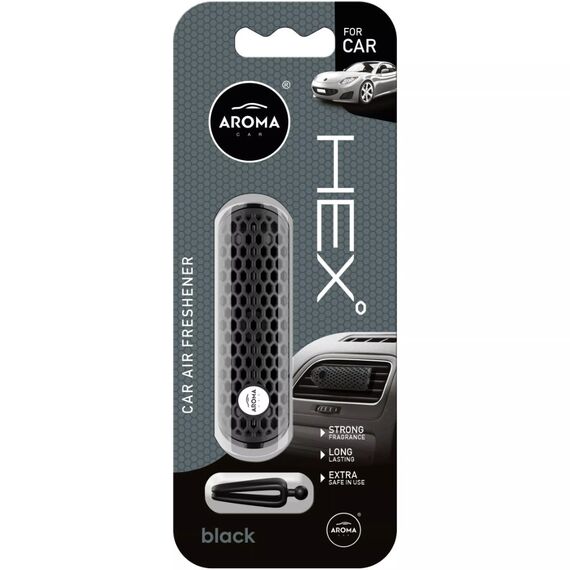 Aroma-Car Hex Black