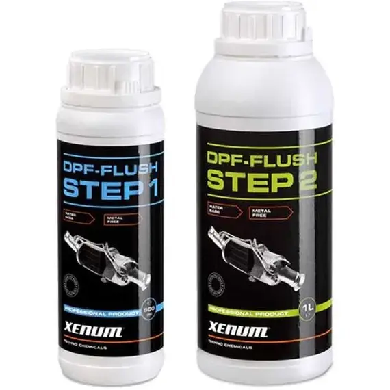 XENUM DPF FLUSH KIT (Step 1 + Step 2) Набор для очистки сажевого фильтра