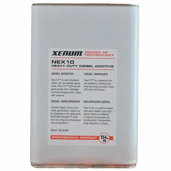 XENUM Nex 10 очищающая премиум присадка для дизельного топлива 5 л
