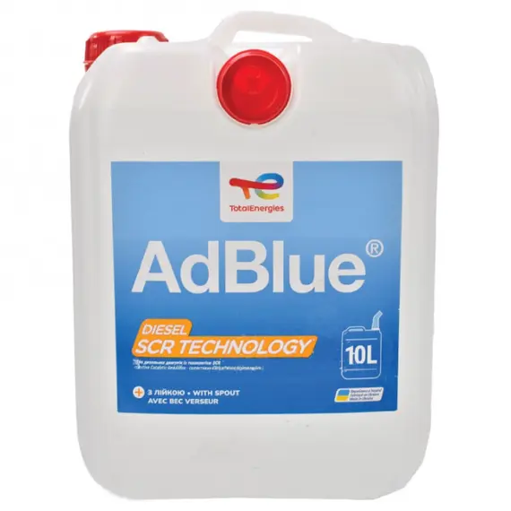 Жидкость AdBlue Total Diesel SCR Technology 10 л, Объем: 10 л