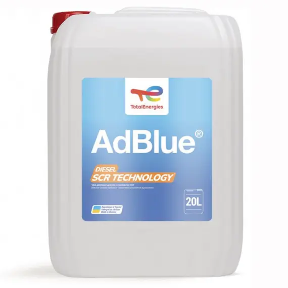 Рідина AdBlue Total Diesel SCR Technology 20 л, Обʼєм: 20 л