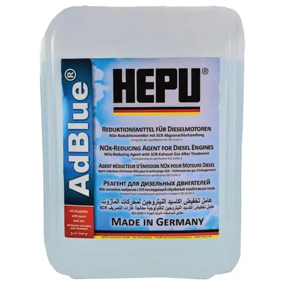 Жидкость AdBlue HEPU NOX-Reducing Agent for diesel Engine 10 л