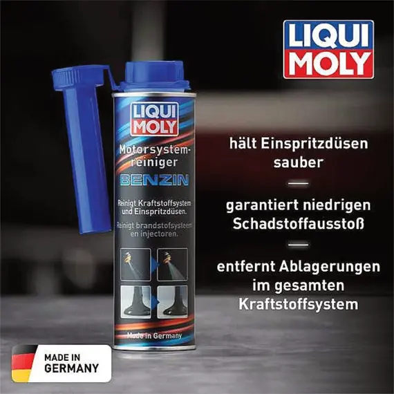 Liqui Moly Motor­sys­tem­rei­niger Benzin очисник паливної системи для бензинового двигуна 300 мл, зображення 3