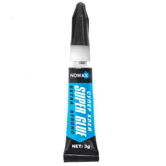 NOWAX Super Glue Extra Strong универсальный секундный супер клей 3 г