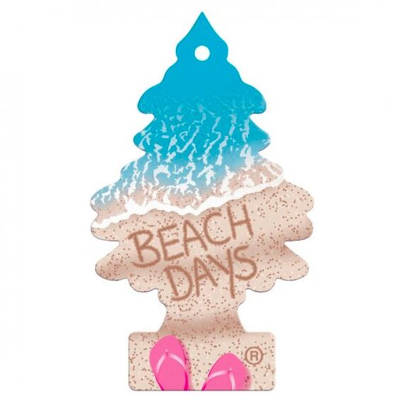 Little Trees Beach Days Air Freshener ароматизатор ёлочка с запахом пляжный день, изображение 2