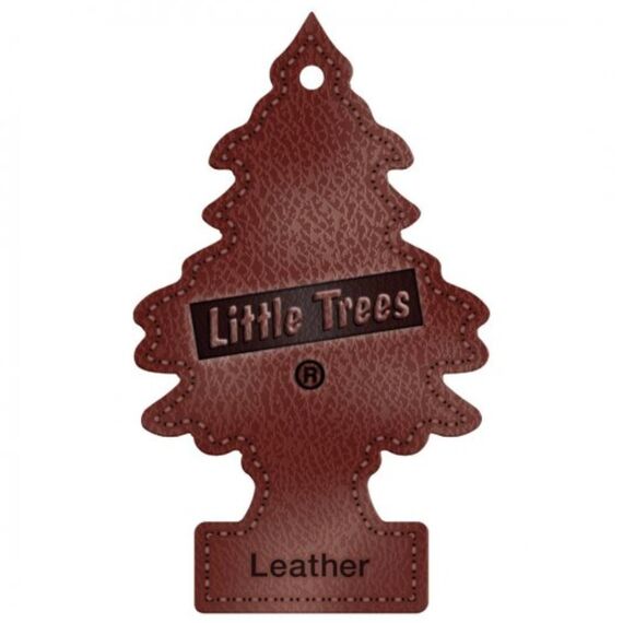 Little Trees Leather Air Freshener ароматизатор ёлочка с запахом кожа, изображение 2