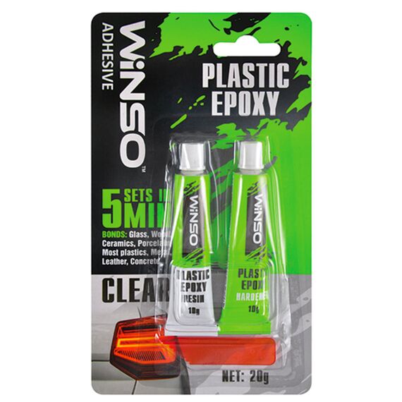 WINSO Plastic Epoxy двухкомпонентный эпоксидный клей 20 г
