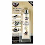 K2 Silicone Black +350°С высокотемпературный черный формирователь прокладок 85 г