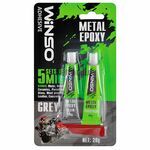 WINSO Metal Epoxy двухкомпонентный эпоксидный клей 20 г