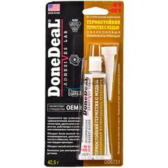 Done Deal Copper RTV Silicone Gasket Maker термостойкий до +370 °С медный герметик формирователь прокладок 42.5 г