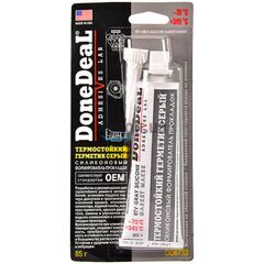Done Deal OEM Gray RTV Silicone Gasket Maker термостойкий до +345 °С серый герметик формирователь прокладок 85 г