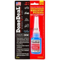 Done Deal Permanent Threadlocker красный анаэробный фиксатор резьбы высокопрочный 10 мл