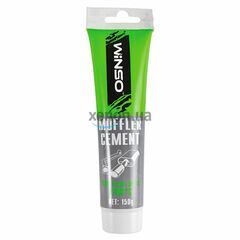 WINSO Muffler Cement +1200⁰C герметик для ремонта глушителя и выхлопной системы 150 г