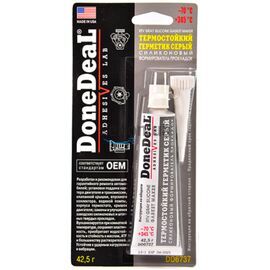 Done Deal OEM Gray RTV Silicone Gasket Maker термостойкий до +345 °С серый герметик формирователь прокладок 42.5 г