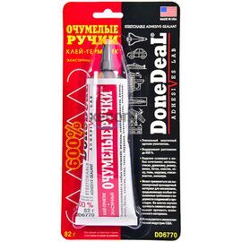 Done Deal Strechable Adhesive-Sealant эластичный на 600% клей герметик Очумелые ручки 82 г