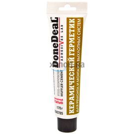 Done Deal Muffler Cement керамический термостойкий герметик до +1400 °С для ремонта и монтажа выхлопных систем 170 г