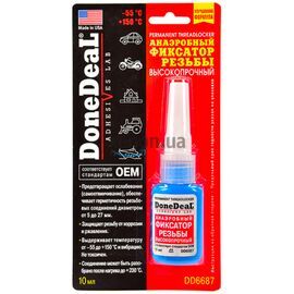 Done Deal Permanent Threadlocker красный анаэробный фиксатор резьбы высокопрочный 10 мл