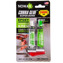NOWAX Cobra Glue Super Bond Epoxy Adhesive прозрачный эпоксидный клей Кобра клей 20 г