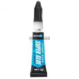 NOWAX Super Glue Extra Strong универсальный секундный супер клей 3 г
