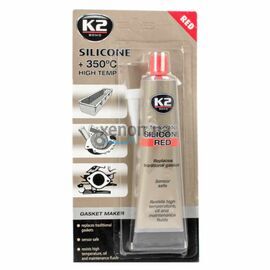 K2 Silicone Red термостойкий до +350 °С красный герметик формирователь прокладок 85 г