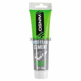 WINSO Muffler Cement +1200⁰C герметик для ремонта глушителя и выхлопной системы 150 г