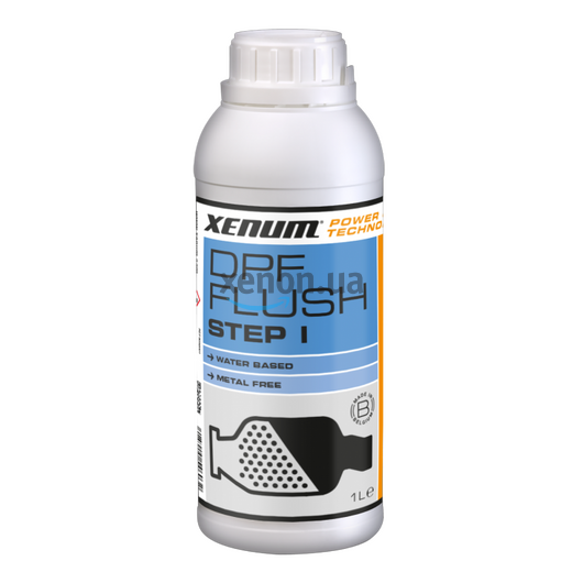 XENUM DPF FLUSH – Step 1 Добавка для чистки сажового фільтра 1 л