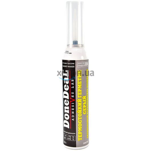 Done Deal OEM Gray RTV Silicone Gasket Maker термостойкий до +345 °С серый герметик формирователь прокладок 226 г